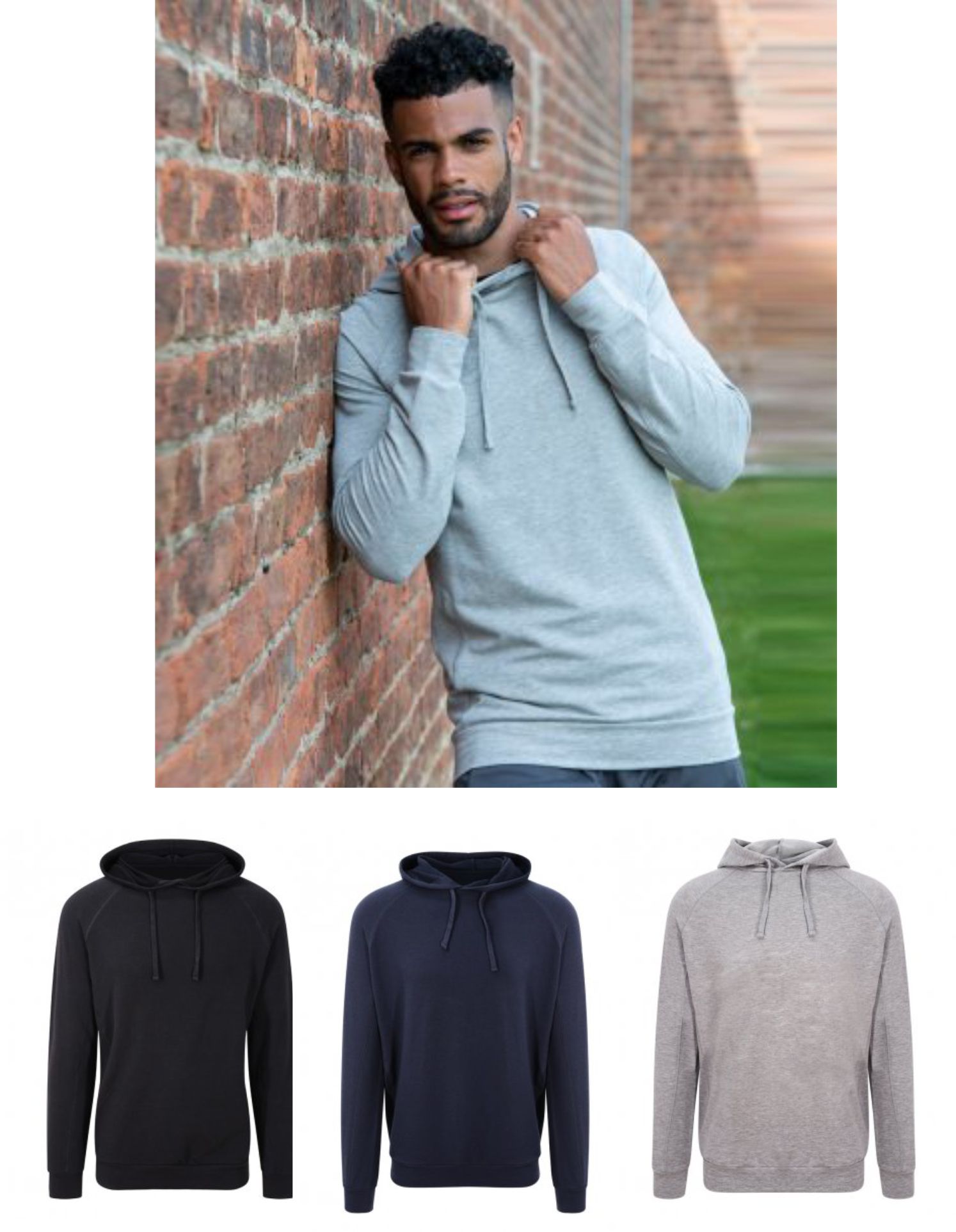 AWD JC052 Cool Fitness Hoodie  AWD JC052 Cool Fitness Hoodie